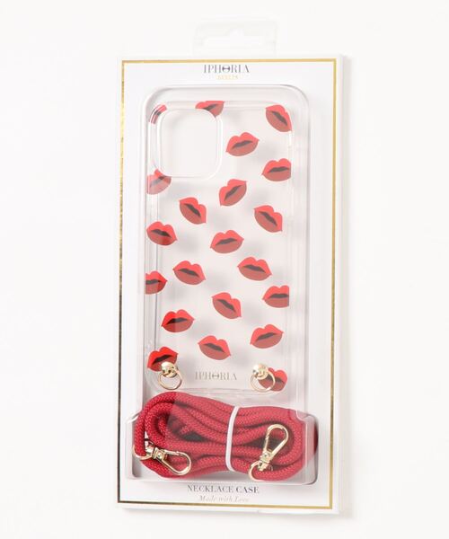【セール】《IPHORIA》ストラップ付iPhone12/12pro ケース（スマホケース/カバー）｜iphoria（アイフォリア）