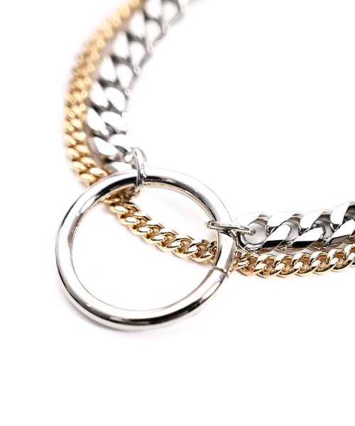 Narcissus（ナルシス）の「【Narcissus】チェーンフープブレス（ブレスレット・レディース・その他1・FREE）」の4枚目の写真