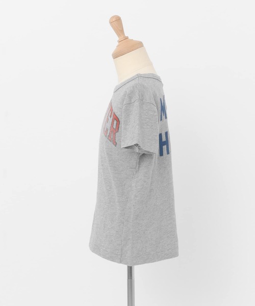DENIM DUNGAREE（デニムダンガリー）の「DENIM DUNGAREE　テンジク エスタブリッシュ Tシャツ(KIDS)（Tシャツ/カットソー・キッズ・グレー/チャコールグレー/ネイビー・130/140）」の5枚目の写真