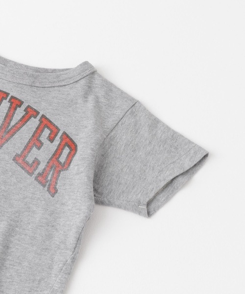 DENIM DUNGAREE（デニムダンガリー）の「DENIM DUNGAREE　テンジク エスタブリッシュ Tシャツ(KIDS)（Tシャツ/カットソー・キッズ・グレー/チャコールグレー/ネイビー・130/140）」の10枚目の写真