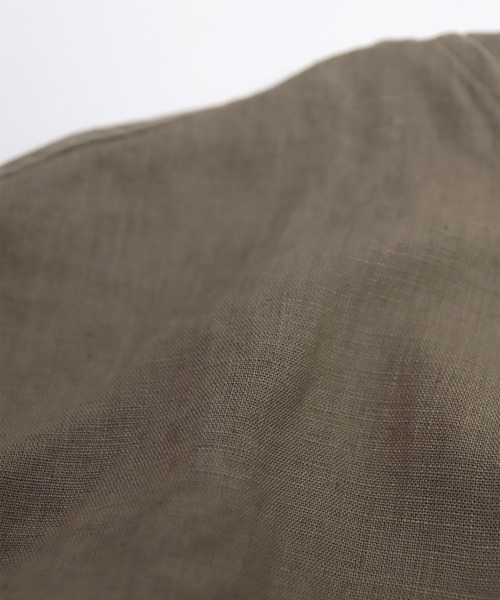 Brocante（ブロカント）の「[Brocante / ブロカント] リネンキャンバス　バトーシャツ（シャツ/ブラウス・レディース・ベージュ/オリーブ・2）」の19枚目の写真