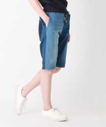 BASECONTROL（ベースコントロール）の「◆OILCAKE ストレッチデニム　ショートパンツ（その他パンツ）」