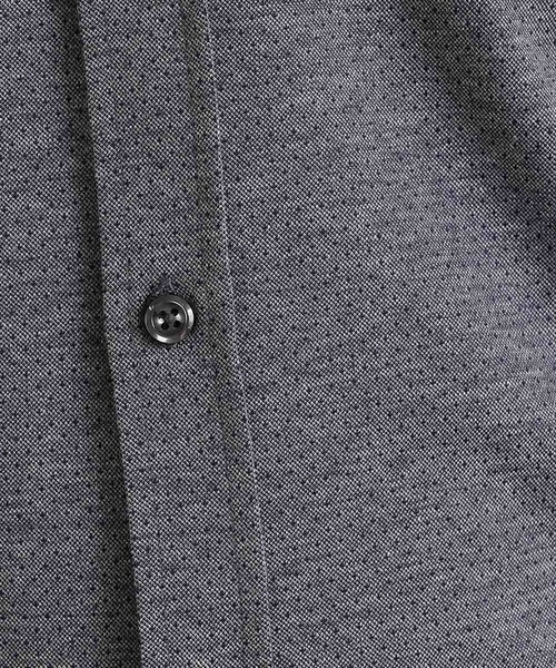 MK MICHEL KLEIN HOMME (エムケーミッシェルクランオム)の「ダークドットジャージ(シャツ/ブラウス・メンズ・チャコールグレー/ブルー・48/46/51)」の16枚目の写真