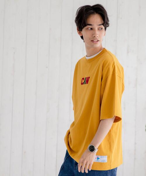coen(コーエン)の「C.A.WワッペンTシャツ(Tシャツ/カットソー・メンズ・ホワイト/ネイビー/グレー/マスタード・SMALL/MEDIUM/LARGE/X-LARGE)」の12枚目の写真