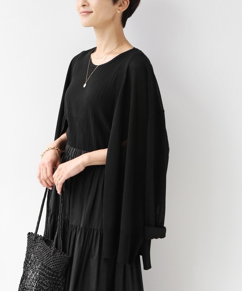 JOURNAL STANDARD relume(ジャーナルスタンダード レリューム)の「アイレットテレコノースリーブ◆(タンクトップ・レディース・ブラック/ブラウン/ナチュラル・FREE)」の14枚目の写真