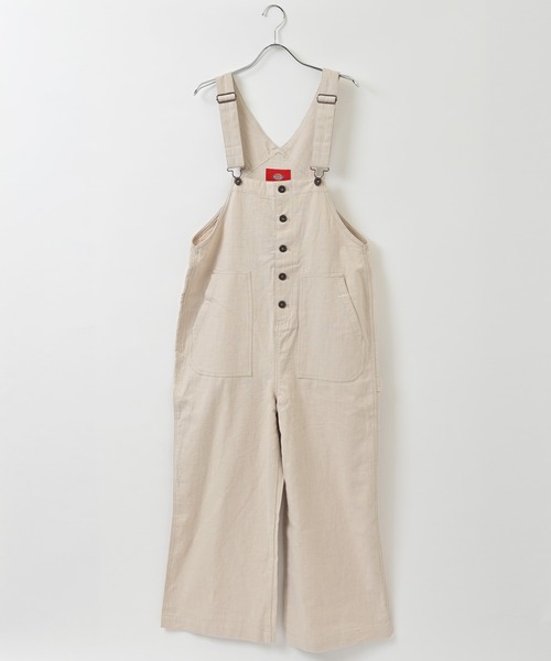 Dickies（ディッキーズ）の「Dickies (ディッキーズ) ツールポケット オーバーオール（サロペット/オーバーオール・レディース・アイボリー/ブラック/ベージュ/カーキ・M/L）」の7枚目の写真