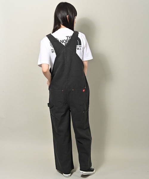 Dickies（ディッキーズ）の「Dickies (ディッキーズ) ツールポケット オーバーオール（サロペット/オーバーオール・レディース・アイボリー/ブラック/ベージュ/カーキ・M/L）」の11枚目の写真