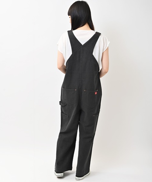 Dickies（ディッキーズ）の「Dickies (ディッキーズ) ツールポケット オーバーオール（サロペット/オーバーオール・レディース・アイボリー/ブラック/ベージュ/カーキ・M/L）」の14枚目の写真