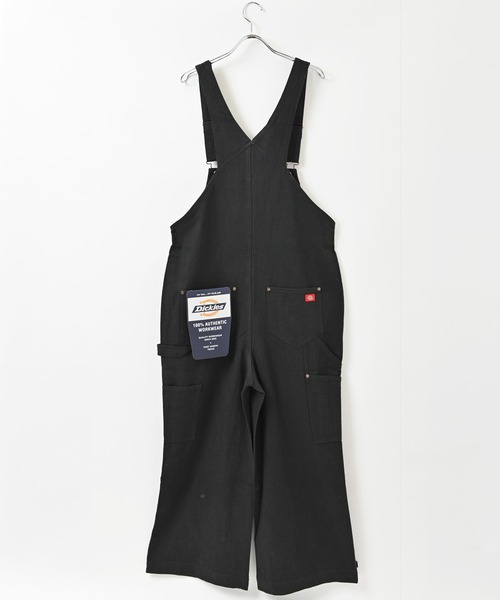 Dickies（ディッキーズ）の「Dickies (ディッキーズ) ツールポケット オーバーオール（サロペット/オーバーオール・レディース・アイボリー/ブラック/ベージュ/カーキ・M/L）」の16枚目の写真