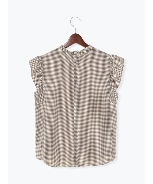 Te chichi(テチチ)の「チドリラッフルスリーブブラウス(シャツ/ブラウス・レディース・ベージュ/ネイビー/オフホワイト・フリ-)」の15枚目の写真