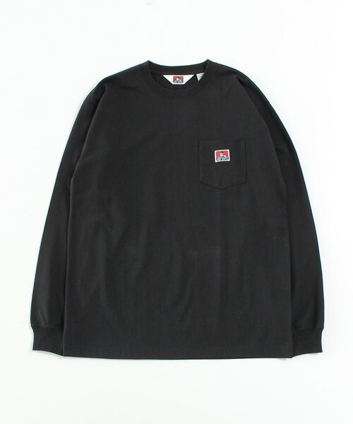 【BENDAVIS(ベンデイビス)】LONGSLEEVEPOCKETTEE/ピスネームポケットロンT