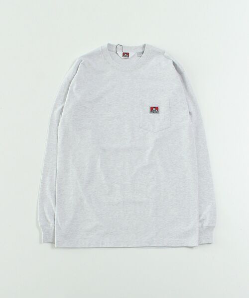 【BENDAVIS(ベンデイビス)】LONGSLEEVEPOCKETTEE/ピスネームポケットロンT