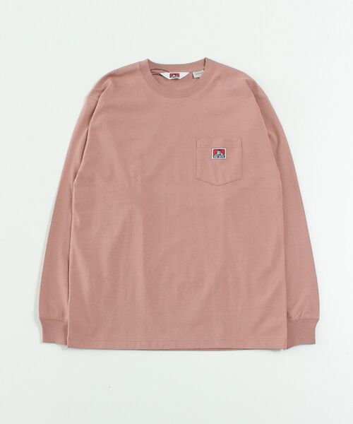 【BENDAVIS(ベンデイビス)】LONGSLEEVEPOCKETTEE/ピスネームポケットロンT