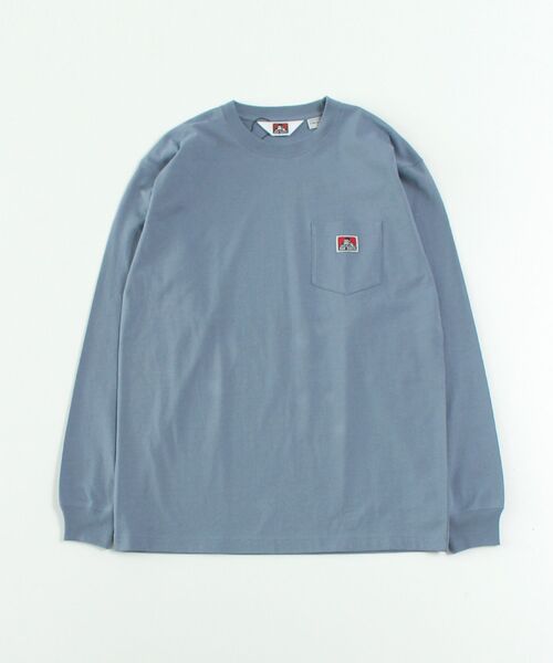 【BENDAVIS(ベンデイビス)】LONGSLEEVEPOCKETTEE/ピスネームポケットロンT