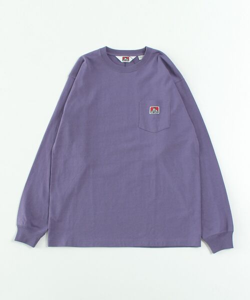 【BENDAVIS(ベンデイビス)】LONGSLEEVEPOCKETTEE/ピスネームポケットロンT