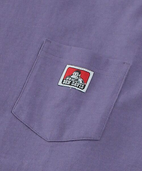 【BENDAVIS(ベンデイビス)】LONGSLEEVEPOCKETTEE/ピスネームポケットロンT