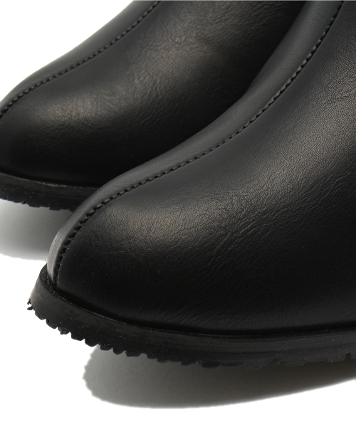 natural couture（ナチュラルクチュール）の「【natural couture NICE CLAUP】大人サイドゴアブーツ（ブーツ・レディース・ブラック/グレー・MEDIUM/LARGE）」の7枚目の写真