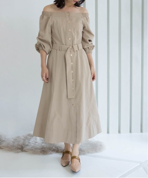 RANDA（ランダ）の「ポインテッドトゥバックストラップパンプス（パンプス・レディース・ベージュ/アイボリー/ダークブラウン・M/L/S/LL）」の21枚目の写真