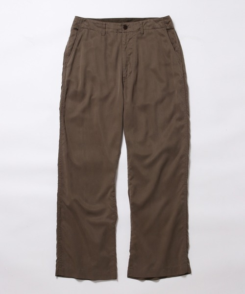 ADAM ET ROPE'(アダムエロペ)の「ドレープ ワイドテーパードパンツ(その他パンツ・メンズ・ネイビー/カーキ・L/M)」の2枚目の写真