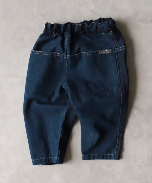 BREEZE（ブリーズ）の「WEB限定 バイカラーサーカスパンツ（その他パンツ・キッズ・チャコール/ベージュ/インディゴブルー・120/90/130/110/80/70/100）」の3枚目の写真