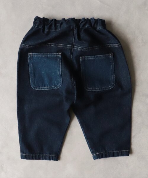 BREEZE（ブリーズ）の「WEB限定 バイカラーサーカスパンツ（その他パンツ・キッズ・チャコール/ベージュ/インディゴブルー・120/90/130/110/80/70/100）」の19枚目の写真