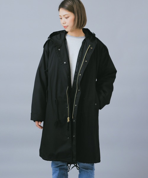 ROTHCO（ロスコ）の「ROTHCO ロスコ M-51 フィッシュテールパーカ モッズコート（モッズコート・メンズ・ブラック/オリーブ・XS/S/XL/M/L）」の6枚目の写真