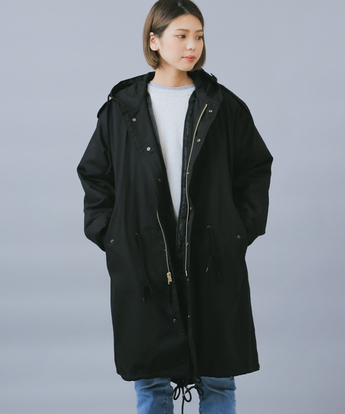 ROTHCO（ロスコ）の「ROTHCO ロスコ M-51 フィッシュテールパーカ モッズコート（モッズコート・メンズ・ブラック/オリーブ・XS/S/XL/M/L）」の3枚目の写真