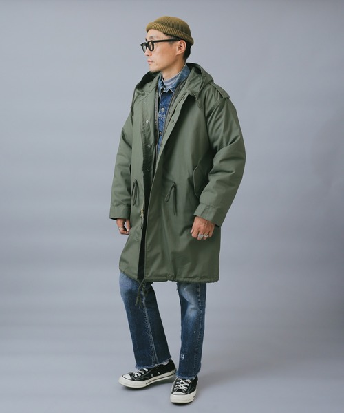 ROTHCO（ロスコ）の「ROTHCO ロスコ M-51 フィッシュテールパーカ モッズコート（モッズコート・メンズ・ブラック/オリーブ・XS/S/XL/M/L）」の15枚目の写真