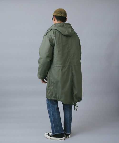 ROTHCO（ロスコ）の「ROTHCO ロスコ M-51 フィッシュテールパーカ モッズコート（モッズコート・メンズ・ブラック/オリーブ・XS/S/XL/M/L）」の4枚目の写真