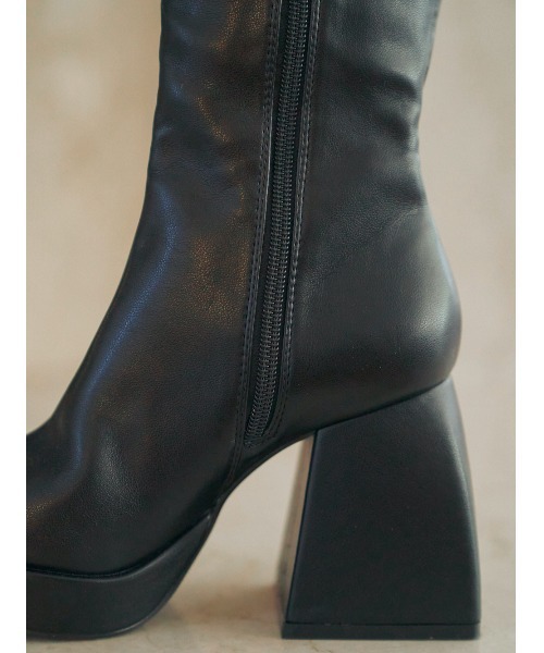 ダーリッチ darich ロングブーツ L ダーリッチ Darich ウルトラストレッチレザーロングブーツ