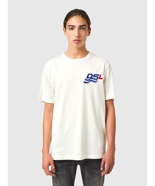 メンズ Tシャツ カットソー ロゴ Tシャツ カットソー Diesel ディーゼル のファッション通販 Zozotown