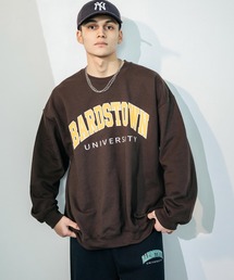 Ressaca（レサーカ）の「オーバーサイズ 裏起毛スケーターカレッジロゴスウェット（スウェット）」