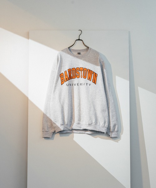 Ressaca（レサーカ）の「オーバーサイズ 裏起毛スケーターカレッジロゴスウェット（スウェット・メンズ・ホワイト/ブラック/グリーン/マルーン/アッシュグレー/ネイビー/パープル/グレー系/グレー/ブラウン/ブラック系/ブルー・M/L）」の6枚目の写真