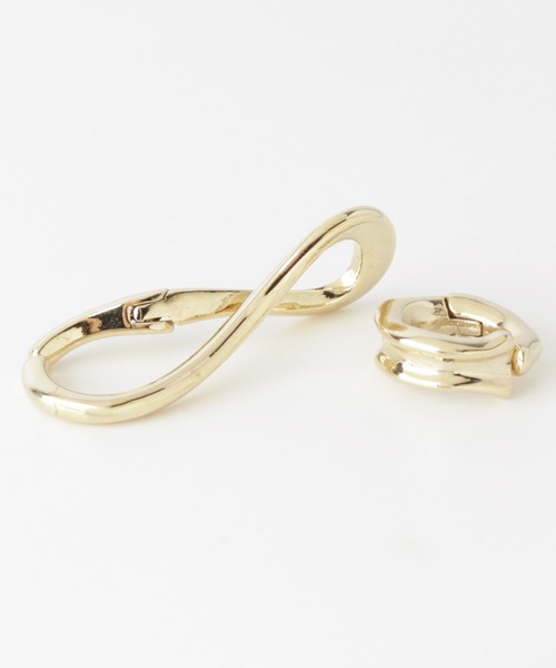 SMELLY（スメリー）の「2セットイヤカフ（イヤーカフ・レディース・ゴールド・-）」の4枚目の写真