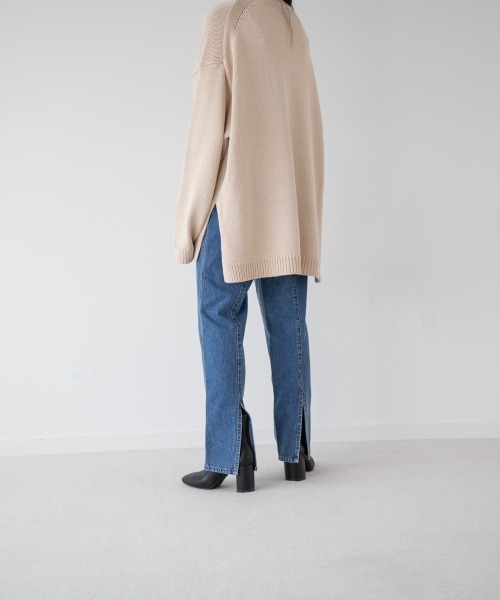 yuw（ユウ）の「UNISEX BIG PULLOVER　217885（カーディガン/ボレロ・レディース・アイボリー/ブラック/ブルー/ピンク・FREE）」の17枚目の写真