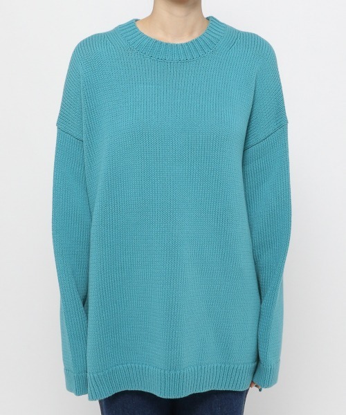 yuw（ユウ）の「UNISEX BIG PULLOVER　217885（カーディガン/ボレロ・レディース・アイボリー/ブラック/ブルー/ピンク・FREE）」の20枚目の写真