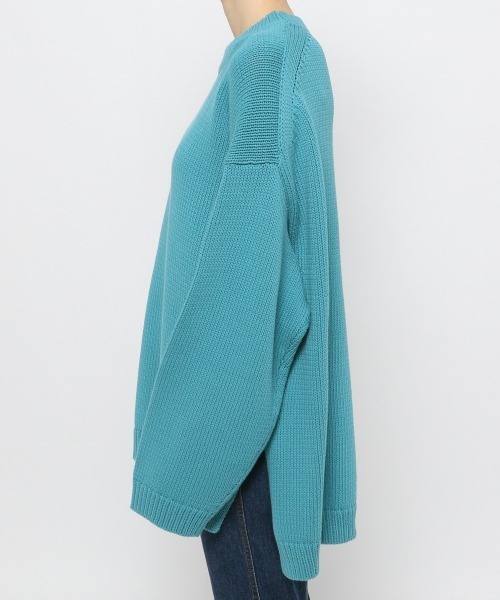 yuw（ユウ）の「UNISEX BIG PULLOVER　217885（カーディガン/ボレロ・レディース・アイボリー/ブラック/ブルー/ピンク・FREE）」の21枚目の写真