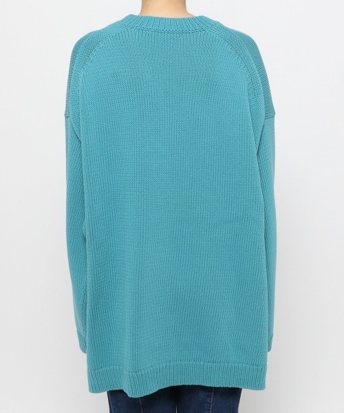 yuw（ユウ）の「UNISEX BIG PULLOVER　217885（カーディガン/ボレロ・レディース・アイボリー/ブラック/ブルー/ピンク・FREE）」の22枚目の写真