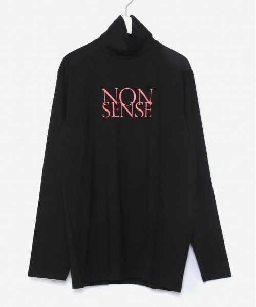 STARSTYLING（スタースタイリング）の「STARSTYLING/161-LS NONSENSE TURTLE NECK LS（Tシャツ/カットソー・レディース・ホワイト/ブラック・L/M）」の3枚目の写真