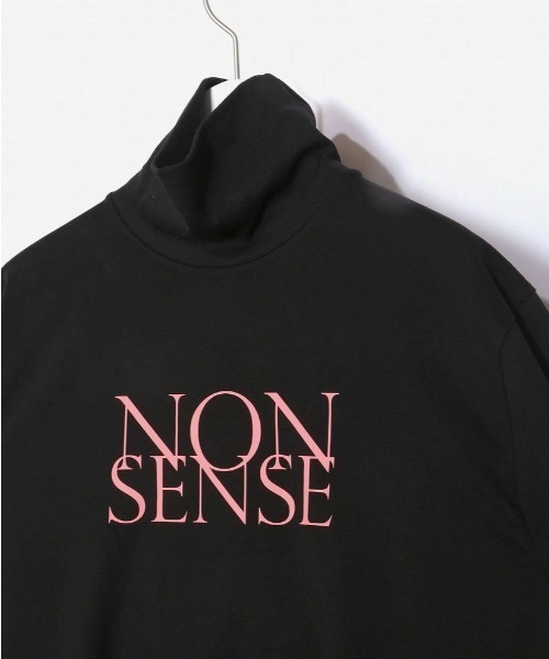 STARSTYLING（スタースタイリング）の「STARSTYLING/161-LS NONSENSE TURTLE NECK LS（Tシャツ/カットソー・レディース・ホワイト/ブラック・L/M）」の5枚目の写真