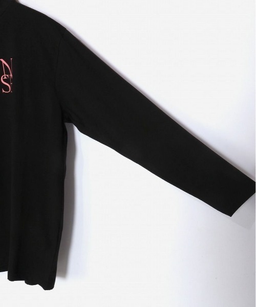 STARSTYLING（スタースタイリング）の「STARSTYLING/161-LS NONSENSE TURTLE NECK LS（Tシャツ/カットソー・レディース・ホワイト/ブラック・L/M）」の6枚目の写真