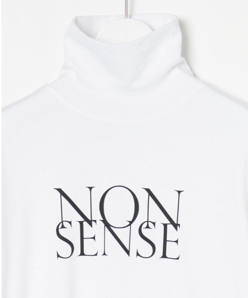 STARSTYLING（スタースタイリング）の「STARSTYLING/161-LS NONSENSE TURTLE NECK LS（Tシャツ/カットソー・レディース・ホワイト/ブラック・L/M）」の9枚目の写真
