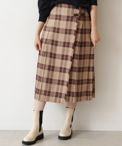 NATURAL BEAUTY BASIC(ナチュラルビューティーベーシック)の「キルトスカート(スカート・レディース・ベージュ系その他/ブルー系その他6・X-SMALL/SMALL/MEDIUM)」の14枚目の写真