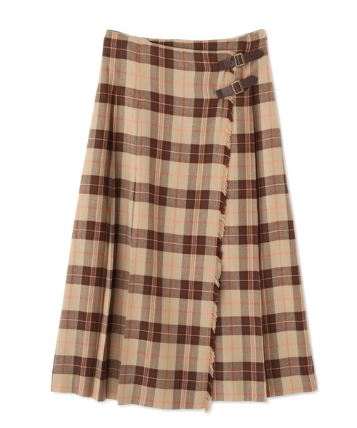 NATURAL BEAUTY BASIC(ナチュラルビューティーベーシック)の「キルトスカート(スカート・レディース・ベージュ系その他/ブルー系その他6・X-SMALL/SMALL/MEDIUM)」の3枚目の写真