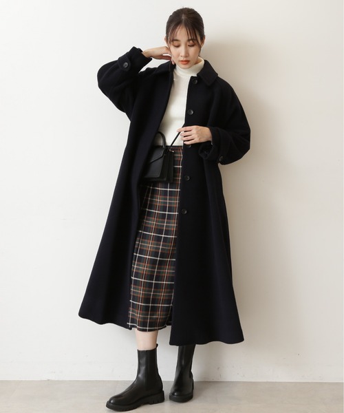 NATURAL BEAUTY BASIC(ナチュラルビューティーベーシック)の「キルトスカート(スカート・レディース・ベージュ系その他/ブルー系その他6・X-SMALL/SMALL/MEDIUM)」の8枚目の写真