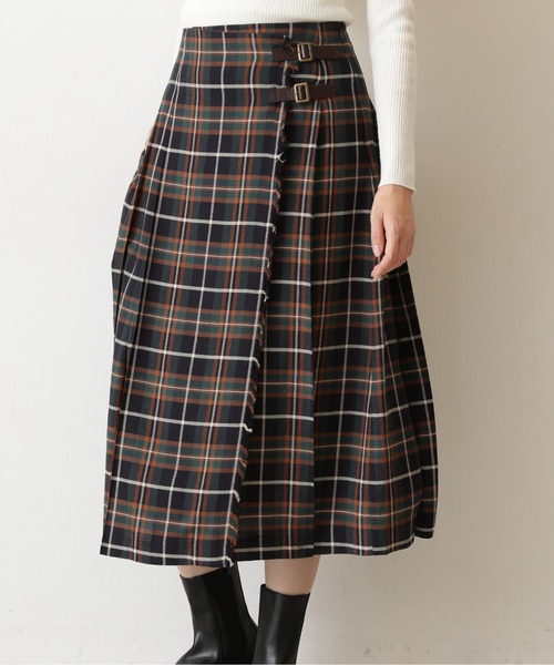 NATURAL BEAUTY BASIC(ナチュラルビューティーベーシック)の「キルトスカート(スカート・レディース・ベージュ系その他/ブルー系その他6・X-SMALL/SMALL/MEDIUM)」の5枚目の写真