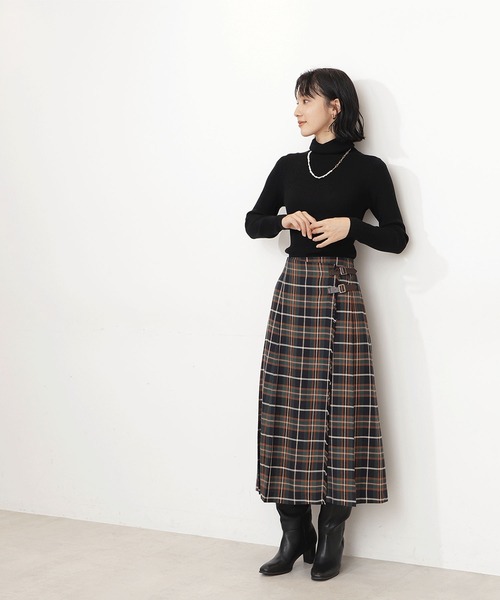 NATURAL BEAUTY BASIC(ナチュラルビューティーベーシック)の「キルトスカート(スカート・レディース・ベージュ系その他/ブルー系その他6・X-SMALL/SMALL/MEDIUM)」の19枚目の写真