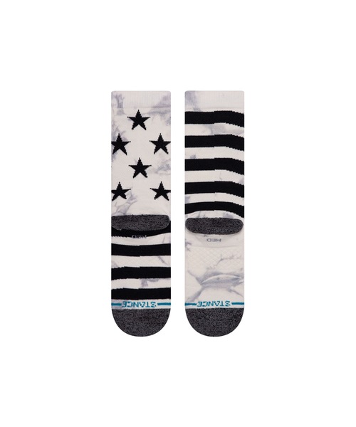 STANCE（スタンス）の「【STANCE / スタンス】SIDEREAL 2 / ラインソックス  ユニセックス（ソックス/靴下・メンズ・グレー・SMALL/LARGE）」の3枚目の写真