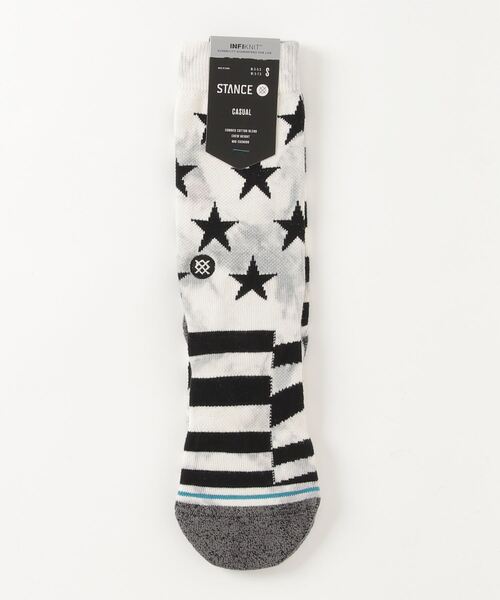 STANCE（スタンス）の「【STANCE / スタンス】SIDEREAL 2 / ラインソックス  ユニセックス（ソックス/靴下・メンズ・グレー・SMALL/LARGE）」の4枚目の写真