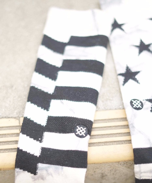 STANCE（スタンス）の「【STANCE / スタンス】SIDEREAL 2 / ラインソックス  ユニセックス（ソックス/靴下・メンズ・グレー・SMALL/LARGE）」の9枚目の写真